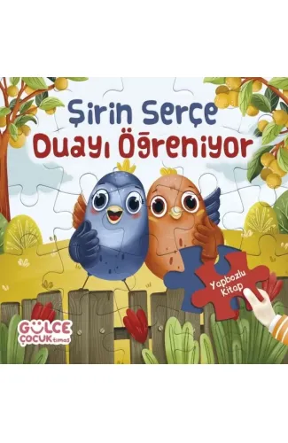 Şirin Serçe Duayı Öğreniyor - Yapbozlu Kitap 4