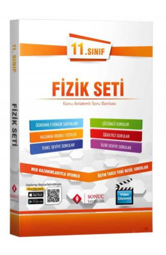 Sonuç 2022 11.Sınıf Fizik Modüler Set