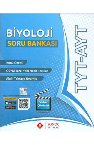 Sonuç TYT AYT Biyoloji Soru Bankası