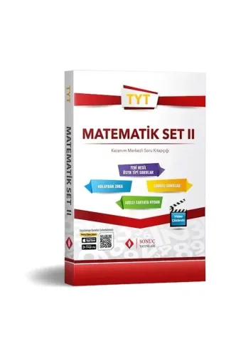 Sonuç TYT Matematik Set II Kazanım Merkezli Soru Kitapçığı (Yeni)