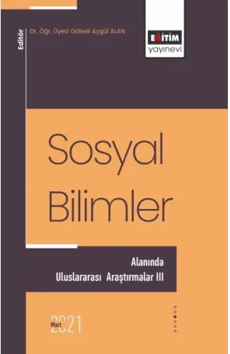 Sosyal Bilimler Alanında Uluslararası Araştırmalar 3