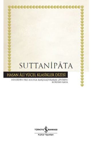 Suttanipata - Hasan Ali Yücel Klasikleri