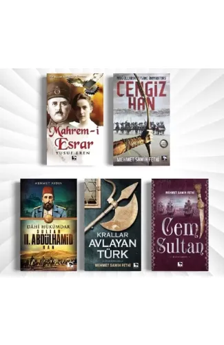 Tarih Seti - 5 Kitap Takım