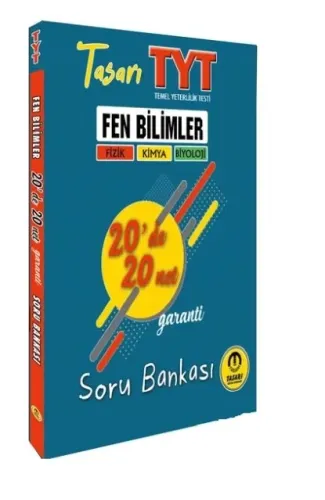 Tasarı TYT Fen Bilimleri 20 de 40 Net Soru Bankası