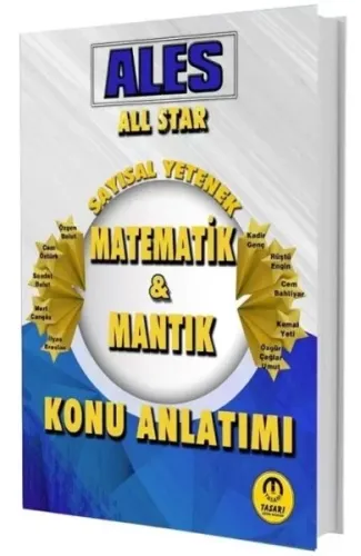 Tasarı Yayınları 2025 ALES All Star Sayısal Yetenek Matematik Mantık Konu Anlatımı