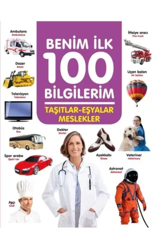 Taşıtlar-Eşyalar-Meslekler - Benim İlk 100 Bilgilerim