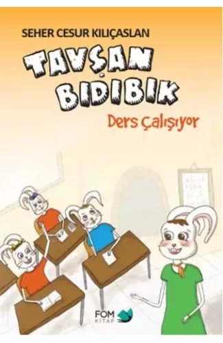 Tavşan Bıdıbık Ders Çalışıyor