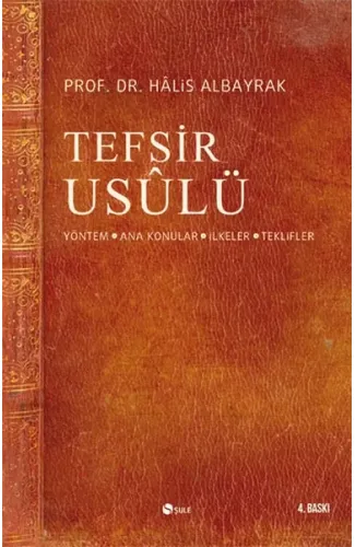 Tefsir Usulü