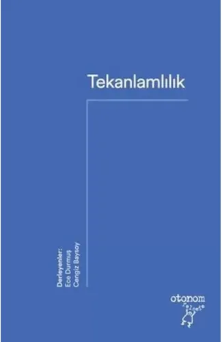 Tekanlamlılık