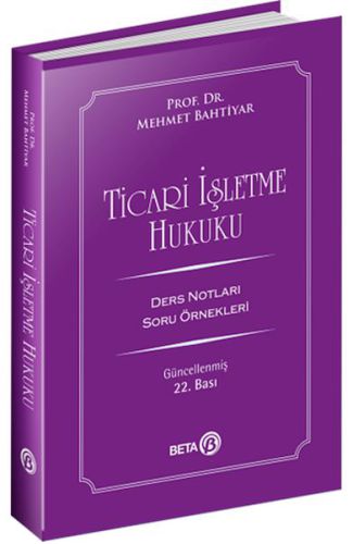 Ticari İşletme Hukuku Ders Notları