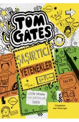 Tom Gates - 10 Şaşırtıcı Yetenekler (Az Çok) (Ciltli)