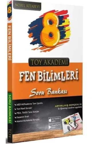 Toy Akademi 8.Sınıf Fen Bilimleri Soru Bankası (Yeni)