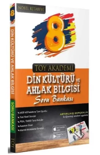 Toy Akademi Yayınları 8. Sınıf Din Kültürü ve Ahlak Bilgisi Soru Bankası (Yeni)