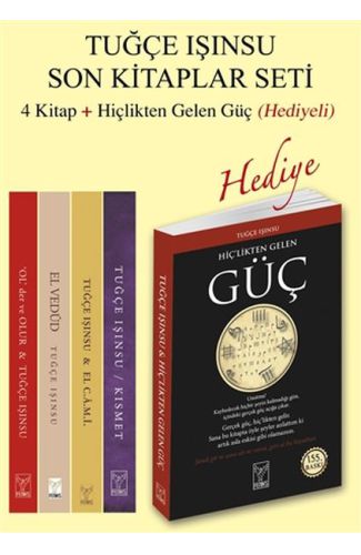 Tuğçe Işınsu Son Kitaplar Seti - Hiçlikten Gelen Güç Hediyeli - 5 Kitap