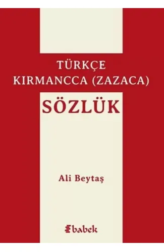 Türkçe-Kırmancca (Zazaca) Sözlük