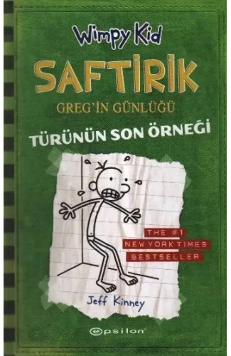 Türünün Son Örneği - Saftirik Greg’in Günlüğü 3 - Ciltli