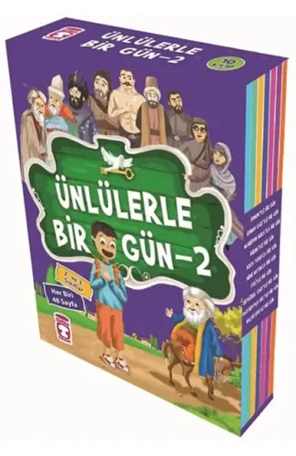 Ünlülerle Bir Gün 2 Seti - 10 Kitap Takım