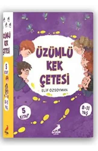 Üzümlü Kek Çetesi Seti (5 Kitap Takım)