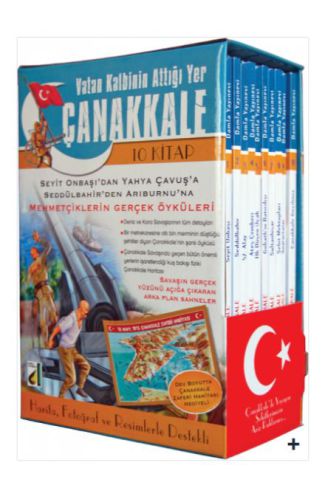 Vatan Kalbinin Attığı Yer Çanakkale (10 Kitap Takım