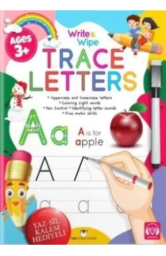 Write and Wipe Trace Letters