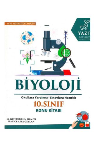 Yazıt 10. Sınıf Biyoloji Konu Kitabı (Yeni)