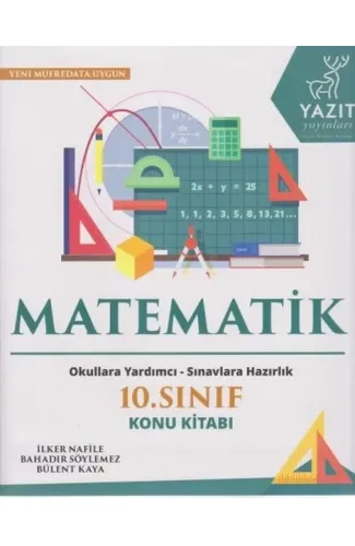 Yazıt 10. Sınıf Matematik Konu Kitabı