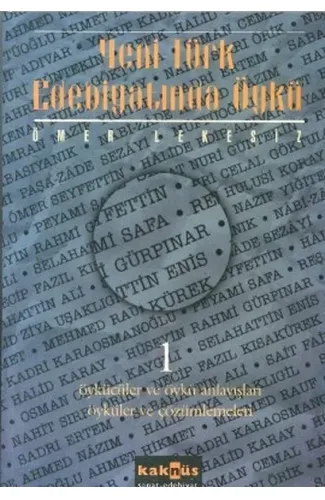 Yeni Türk Edebiyatında Öykü  1