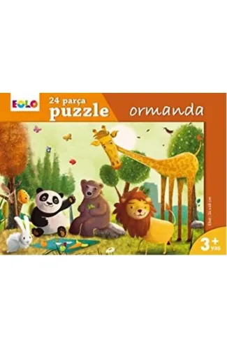 Yer Puzzle-24 Parça Puzzle - Ormanda