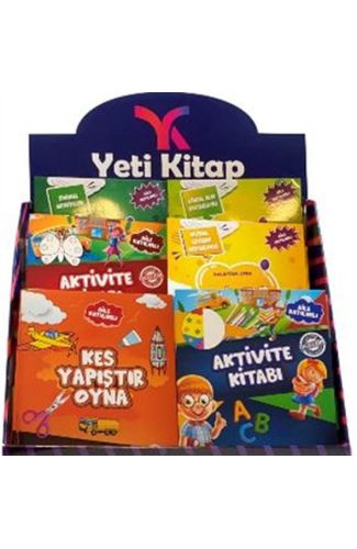 Yeti Etkinlik Kitapları Standı (120 Kitap - 10 Çeşit)