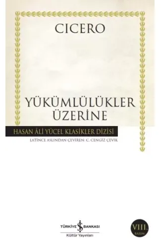 Yükümlülükler Üzerine - Hasan Ali Yücel Klasikleri