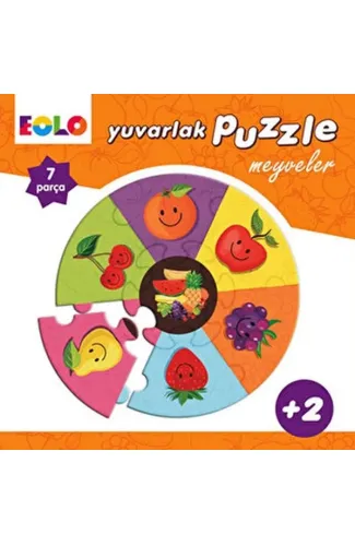 Yuvarlak Puzzle-Meyveler