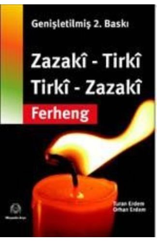 Zazaca Türkçe / Türkçe Zazaca Sözlük