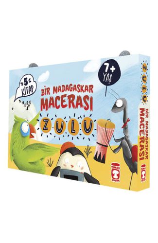 Zulu ile Bir Madagaskar Macerası - Set (5 Kitap Takım)